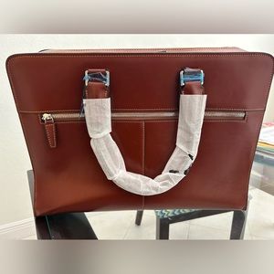 Bostanten Machk Women's Briefcase Tote — Classic Black Design